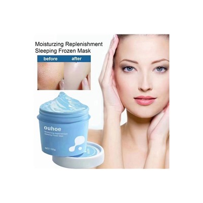 OUHOE Ночная увлажняющая маска для лица Moisturizing Sleeping Mask, 100гр