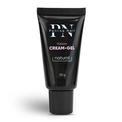 Patrisa Nail, Гель моделирующий Rubber cream-gel natural (нежно-розовый), 30 гр