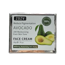 Крем для лица с экстрактом авокадо Zozv Avocado Cream 50гр