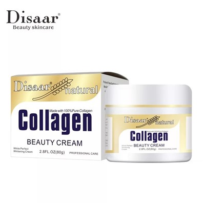 DISAAR  Крем для лица COLLAGEN Beauty Cream Антивозрастной 100% КОЛЛАГЕН  80г  (DS-334-2)