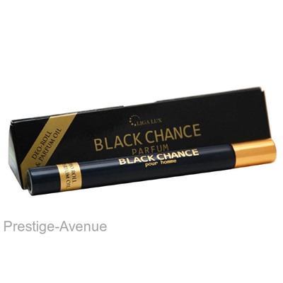 Масляные духи Black Chance for men 17 ml (шариковые)