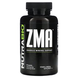 Nutrabio Labs, ZMA`` 90 капсул