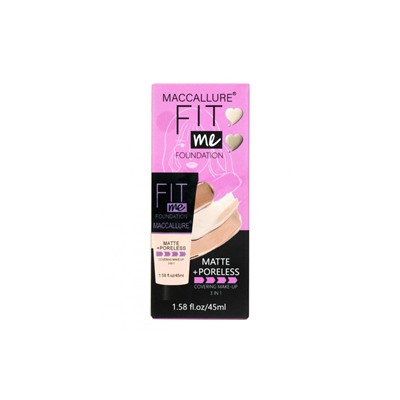 Maccallure тональный крем Fit me matte+poreless, тон 03