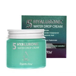 Крем для лица с гиалуроновой кислотой FarmStay Hyaluronic 5 Water Drop Cream 80 ml