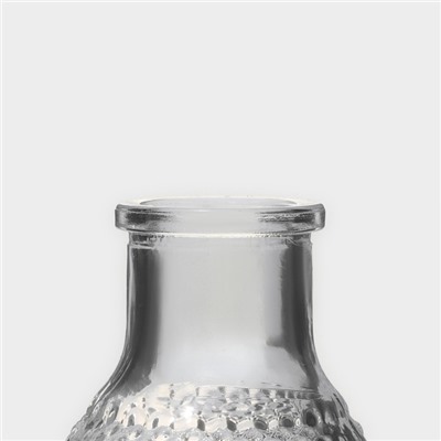 Набор баночек стеклянных для специй с пробковой крышкой Доляна «Парфе», 50 мл, 5,5×7 см, 12 шт