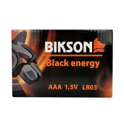 Батарейка BIKSON Black Energy LR03-2BL,1,5V, ААA, 2шт,блистер арт.BN0551-SLR03-2BL (цена за 1 шт.)