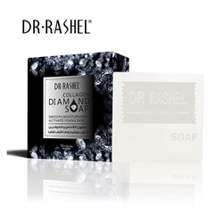DR.RASHEL  Мыло для лица и тела Collagen DIAMOND Разглаживающее, Увлажняющее, Активатор Молодости кожи  100г  (DRL-1387)