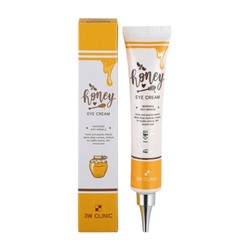 Питательный крем для кожи вокруг глаз с экстрактом меда и прополиса 3W Clinic Honey Eye Cream, 40ml