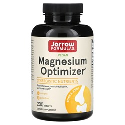 Jarrow Formulas, Magnesium Optimizer, 200 таблеток