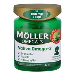 Витамины Moller  Vahva omega-3 (самый сильный) 70 шт( Срок реализации до 4.2024г)