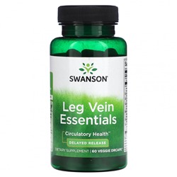 Swanson, Leg Vein Essentials, 60 вегетарианских капсул