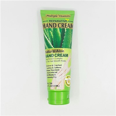 WOKALI  Крем для рук HAND CREAM Natural ALOE с экстрактом АЛОЭ  120мл  (WKL-706)