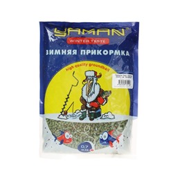 Прикормка Yaman Winter Taste гранулы 3 мм, Карась, зимняя, анис, цвет зелёный, 700 г