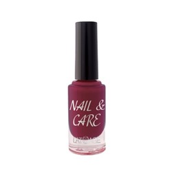 L’atuage Лак для ногтей NAIL & CARE тон 610 бордовый 9мл