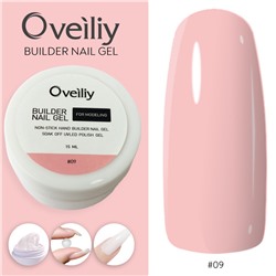 Oveiliy, Моделирующий гель Builder Nail Gel #09, 15 мл