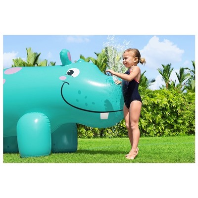 Разбрызгиватель надувной Jumbo Hippo, 200 x 96 x 127 см, 52569