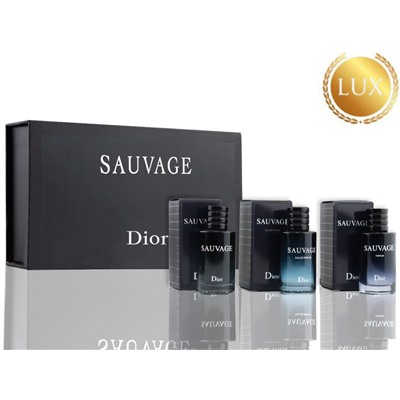 Подарочный набор Christian Dior SAUVAGE 3x10 ml