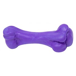 408157 Зооник Игрушка "Кость литая средняя" 15,8см (пластикат), фиолетовая