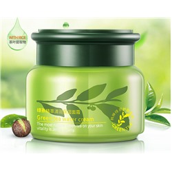 Sale 5%! Омолаживающий питательный крем с экстрактом зеленого чая Rorec Green Water Cream, 50 гр.