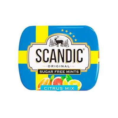 Конфеты Scandic Citrus Mix 14гр
