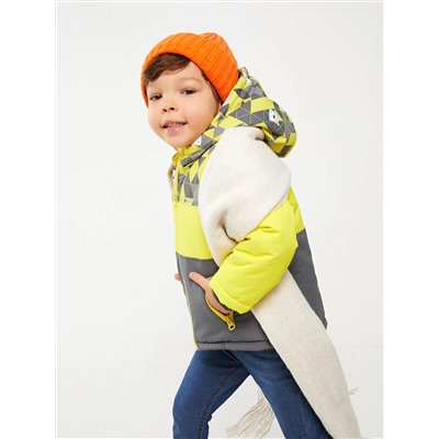 LC Waikiki Лыжное пальто с капюшоном и принтом для мальчика с длинными рукавами