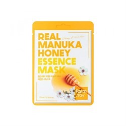 Тканевая маска для лица с медом манука FarmStay  Real manuka honey essence mask, 23мл