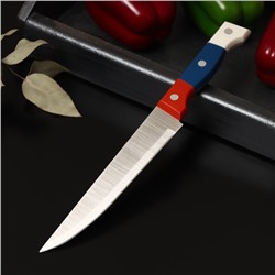 Нож кухонный Доляна «Триколор», лезвие 18 см
