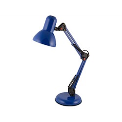 Лампа электрическая настольная ENERGY EN-DL28 голубая  366057