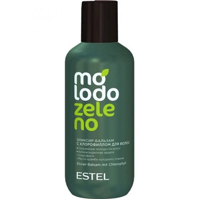 Бальзам-эликсир для волос с хлорофиллом ESTEL Molodo Zeleno, 200 мл