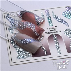 Fashion Nails, Слайдер-дизайн 3Dcrystal/31