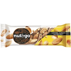 «Nut&Go», батончик миндальный, 34 г (упаковка 18 шт.)