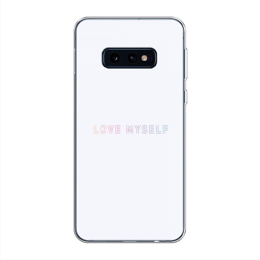 Силиконовый чехол Love Myself BTS на Samsung Galaxy S10E купить, отзывы,  фото, доставка - Клуб Шопоголиков 