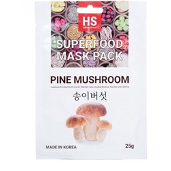VO7 маска для лица "superfood" с экстрактом грибов мацутакэ (упаковка с 3d эффектом)
