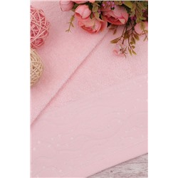 Полотенце махровое Аврора Luxor, 01-127 нежно-розовый