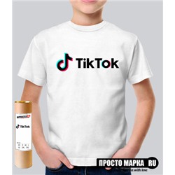 Детская футболка Tik Tok logo