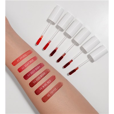 LuxVisage Тинт для губ с гиалуроновым комплексом LIP TINT AQUA GEL тон 04 Rosewood 3.4г