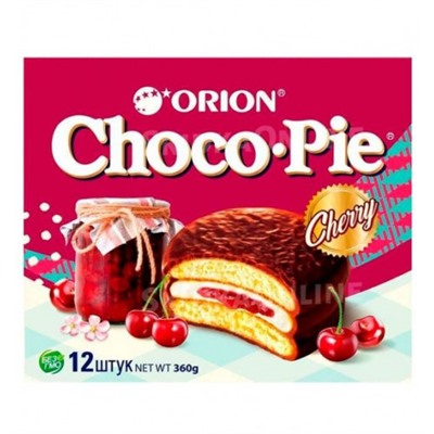 Печенье Вишня Choco-Pie №12 360гр.