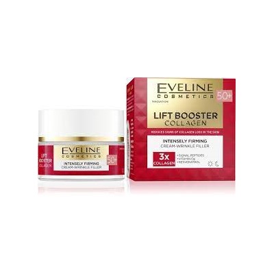 Eveline "Lift Booster Collagen" 50+ Крем-корректор морщин укрепляющий день/ночь (50мл).30