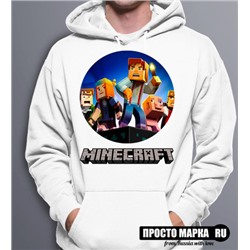 Толстовка с капюшоном Minecraft Torch