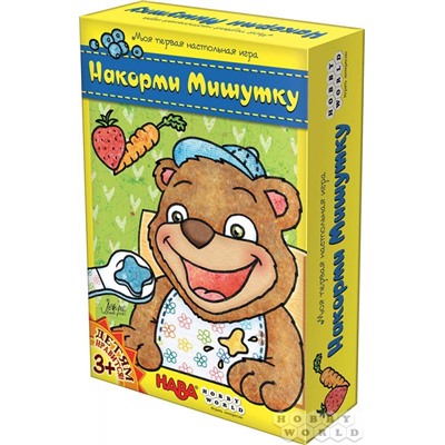 Игра HOBBYWORLD "Накорми Мишутке" развивающая игра (181906) возраст 3+