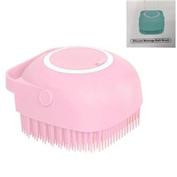 Силиконовая массажная щетка Silicone Massage Bath Brush (в ассортименте)