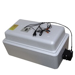 Инкубатор автоматический "Несушка" на  36 яиц, 220В/12В, цифр.термор., принуд.вент.,гигрометр (45вг)