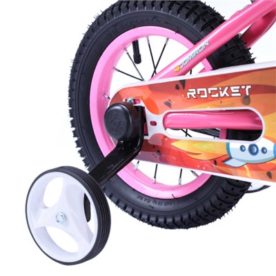 Велосипед 12" COMIRON Rocket A01-12PH цвет Pink heels
