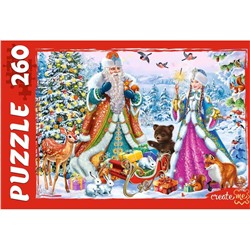 Puzzle  260 элементов "Встречаем Новый год" (П260-6810)