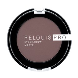 RELOUIS Тени Pro Eyeshadow Matte тон 13, ice coffee