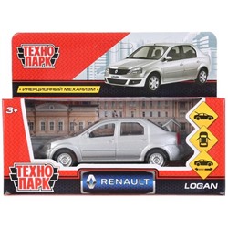 Модель LOGAN-SL Renault Logan серебристый Технопарк в коробке в Самаре