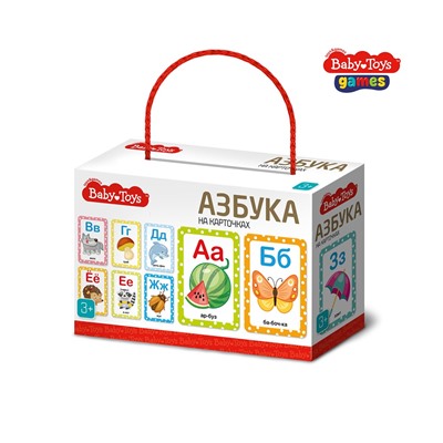 Игра настольная развивающая "Азбука в картинках" (04271) "Baby Toys"