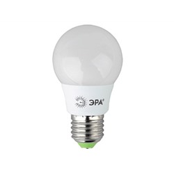 Лампа светодиодная "ЭРА" LED smd A55-8w-827-E27 ECO (теплый свет)