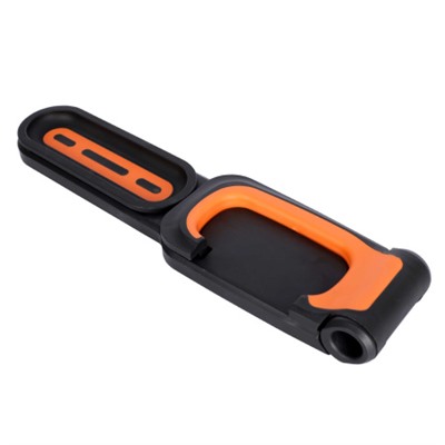 Вертикальный кронштейн-крюк BLACK TOOLS HOLDER03 складной для настенного крепления и хранения велосипеда, black-orange /уп20