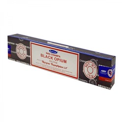 Благовоние Черный опиум (Black Opium incense sticks) Satya | Сатья 15г